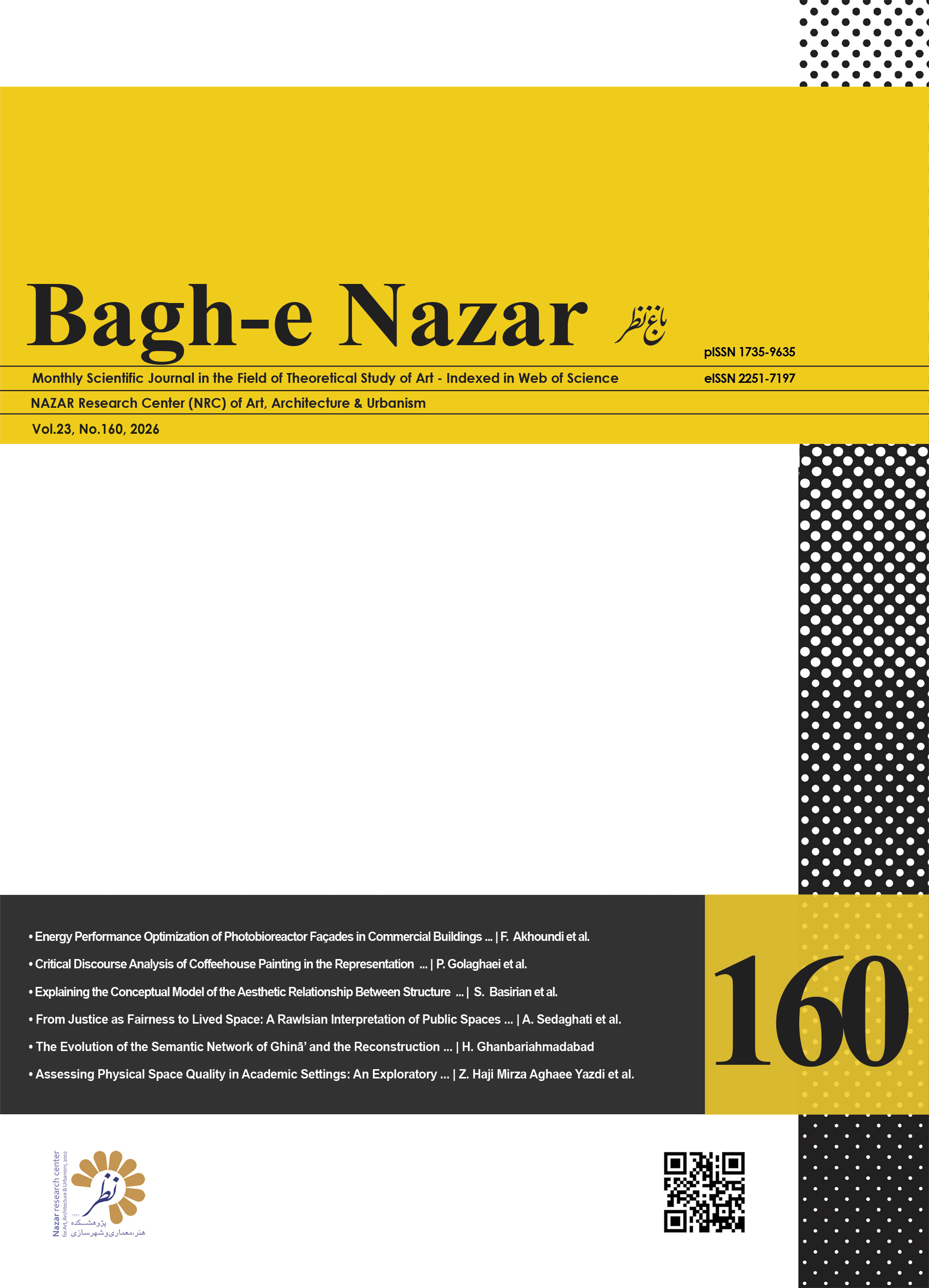 The Monthly Scientific Journal of Bagh-e Nazar